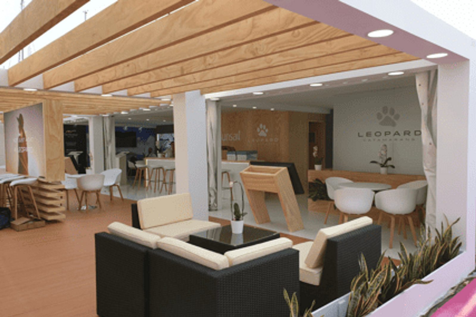 Exhibition chalet