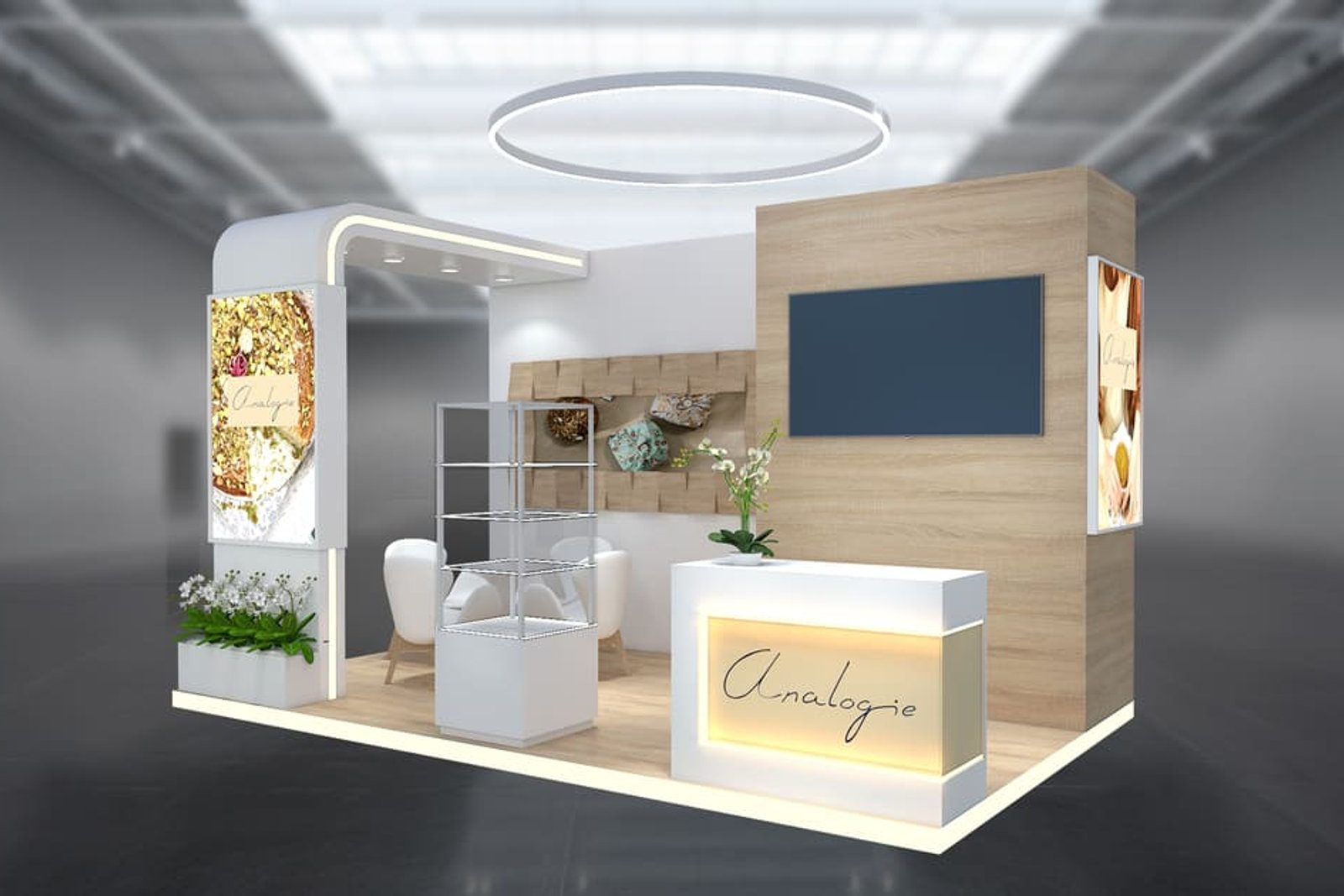 3D exhibition stand