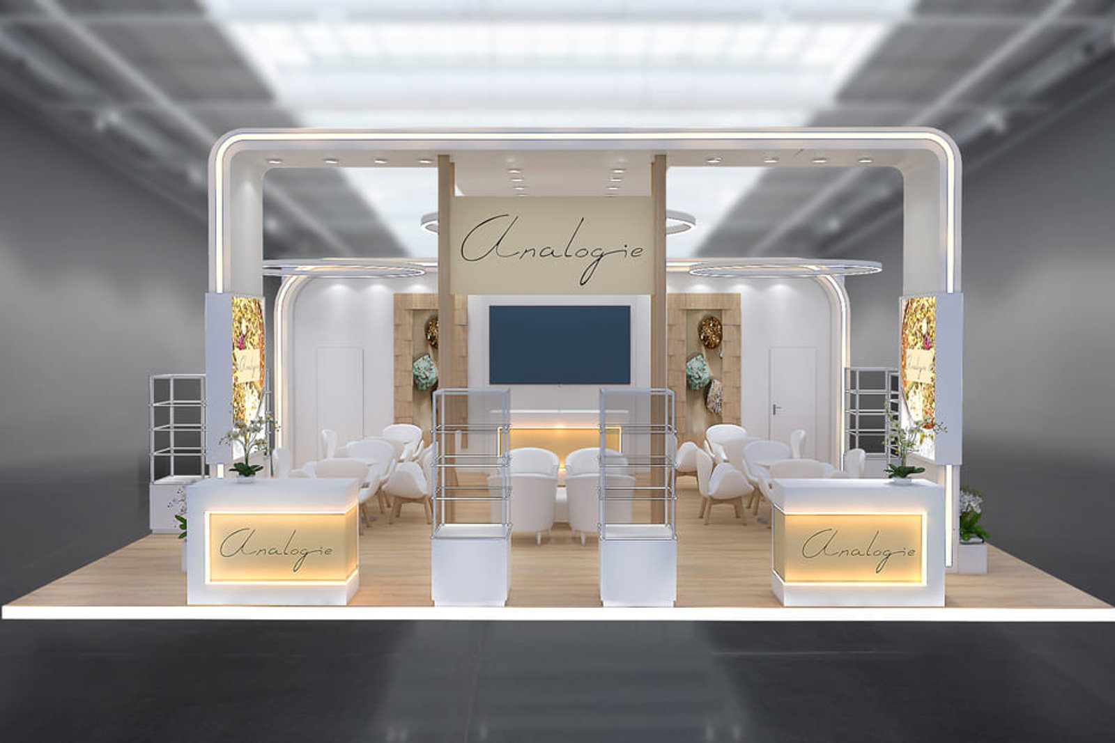 Modular trade show booth
