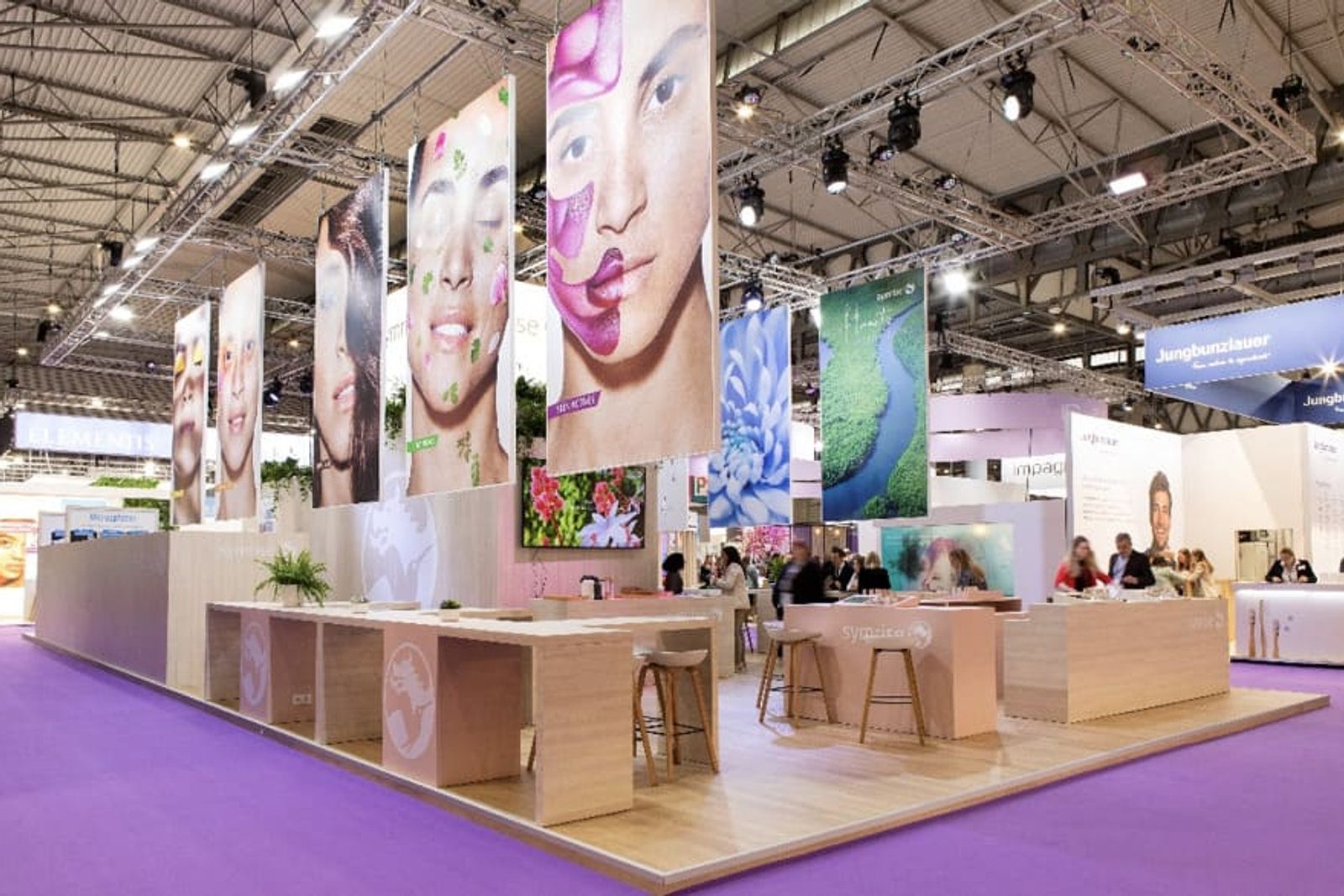 Trade show booth design